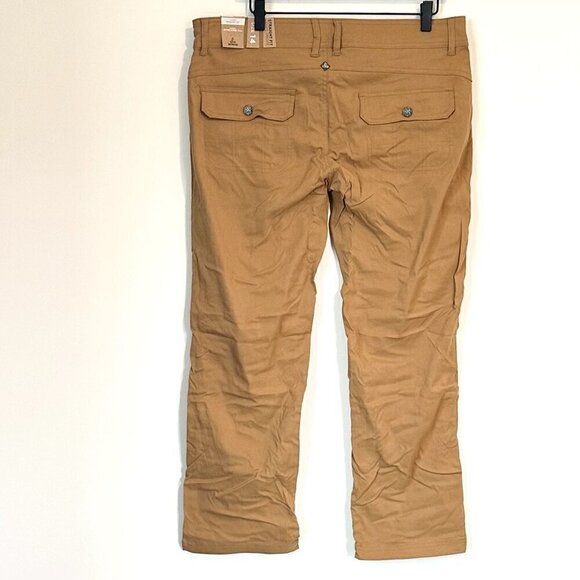 NWT Prana Halle Straight Pant - Short Inseam in Earthbound - Size 14 - Picture 8 of 13